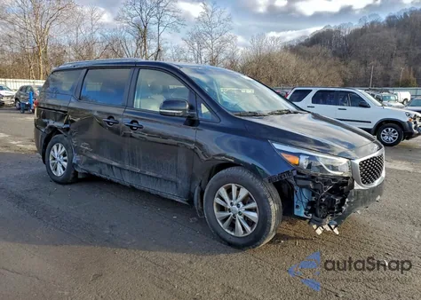 2015 Kia Sedona Lx из США, поврежденный, VIN KNDMB5C1XF6074674